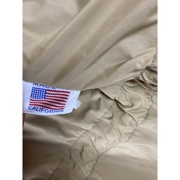 Vintage Eddie Bauer Expedition Gore-Tex Jacket Men's L Tan Beige Hooded USA READ - Picture 11 of 13